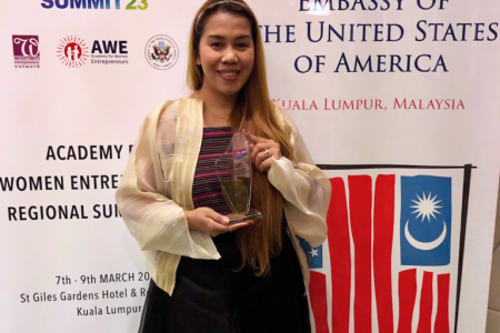 Filipino Business Owner Receives Award at U.S. Summit for Women Entrepreneurs